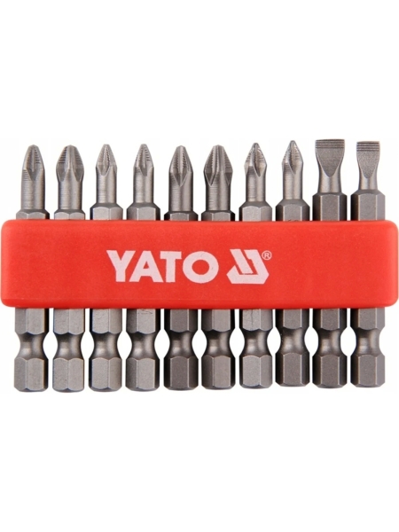 Набор бит YATO крестовых 50мм 10шт. длинных YT-0483 36140483 092 1