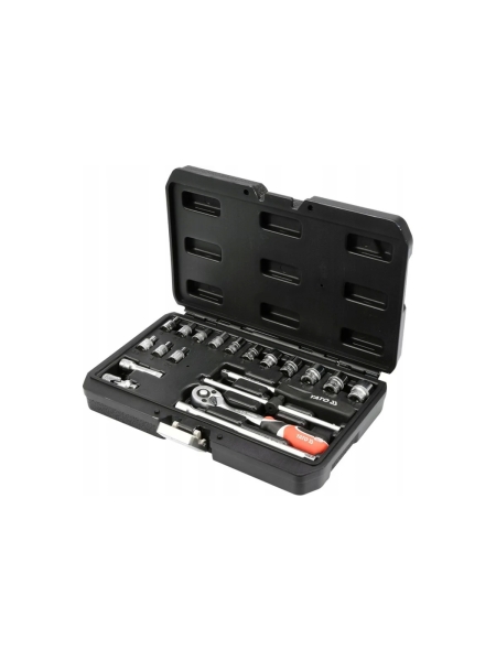 Набор торцевых головок YATO 1/4" 20 предметов XS YT-14491