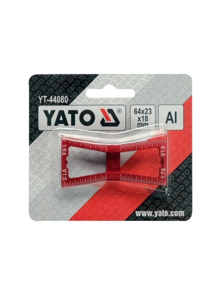 Шаблон YATO для соединения "ласточкин хвост" YT-44080