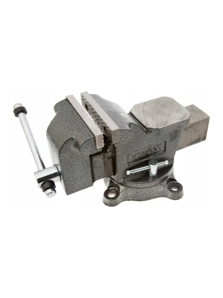 Слесарные тиски YATO 100мм поворотные YT-6501