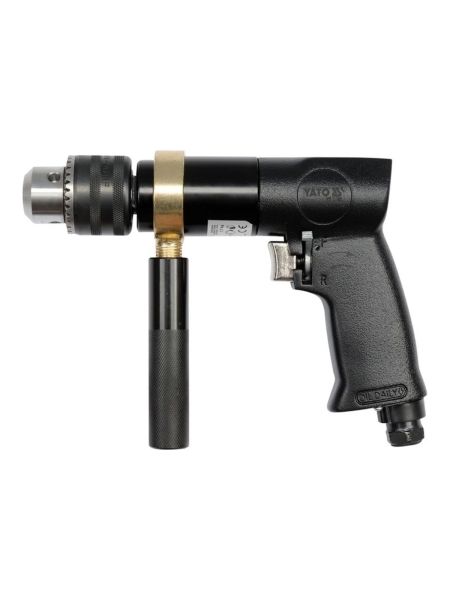 Пневматическая дрель YATO 10 мм, 1/4", с реверсом YT-09702