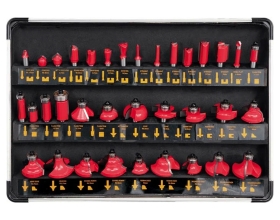 Набор фрез по дереву 35 шт YATO YT-6803