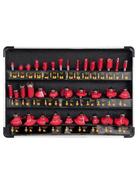 Набор фрез по дереву 35 шт YATO YT-6803