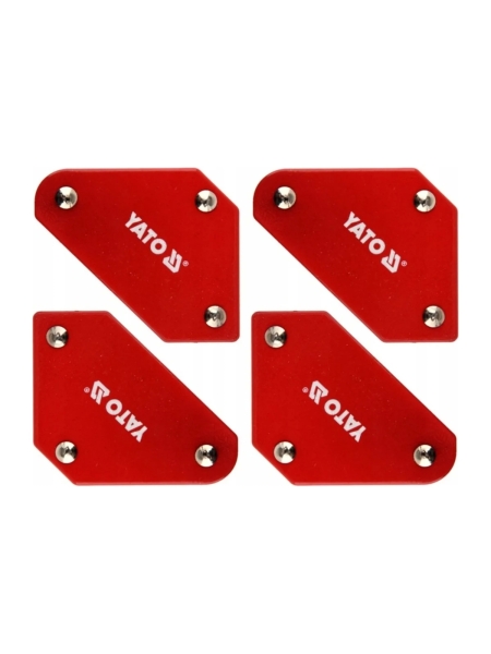 Набор магнитных угольников для сварки 4 предмета YATO YT-08677