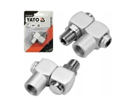 Пневматическое шарнирное соединение 1/4" YATO YT-24130