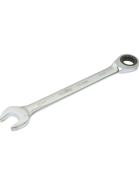 Комбинированный ключ с трещоткой YATO 27мм YT-0204