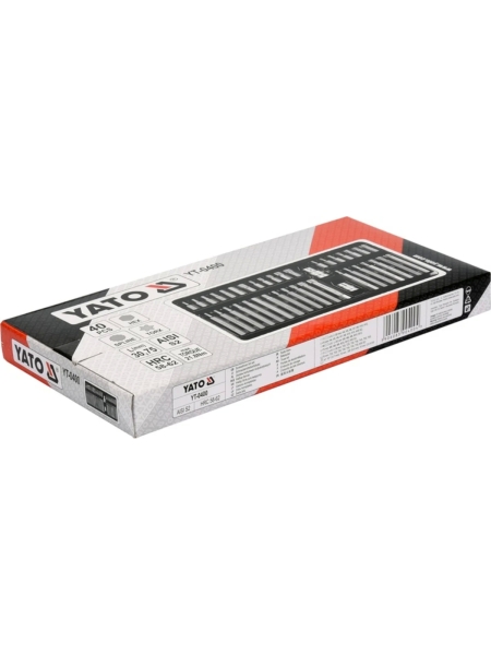 Набор бит YATO 1/2-3/8 40 предметов HEX, SPLINE, TORX YT-0400 36140400 092 1