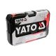 Набор торцевых головок YATO 1/4" 25 предметов XS YT-14461