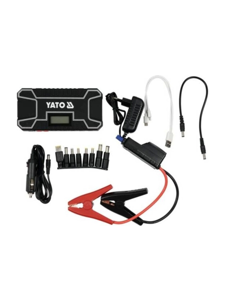Портативное пусково-зарядное устройство YATO 12000mAч YT-83082 395083082 092 1