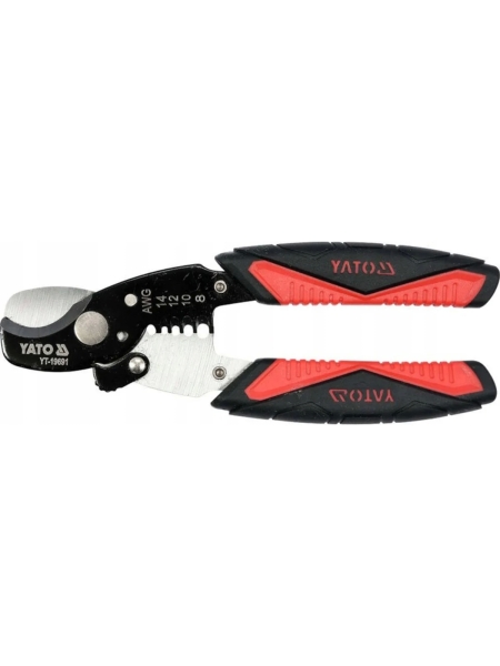 Ножницы для резки проводов и зачистки изоляции YATO YT-19691