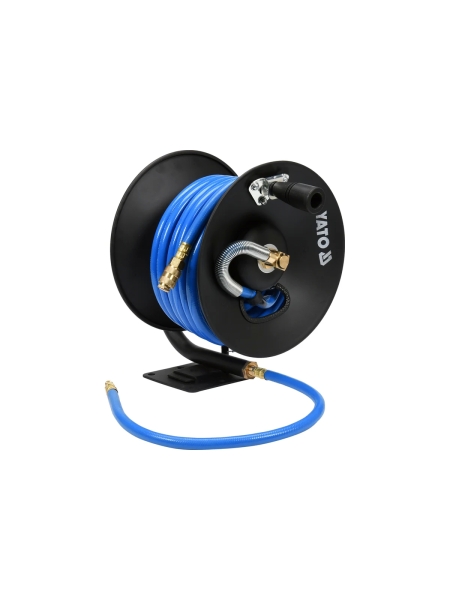 Шланг пневматический армированный на катушке (15 м; 10 мм) YATO YT-24240