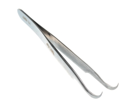 Изогнутый пинцет YATO 115мм YT-6907