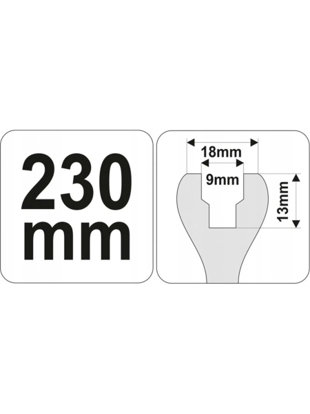 Съемник клипс обивки YATO 230мм YT-0841